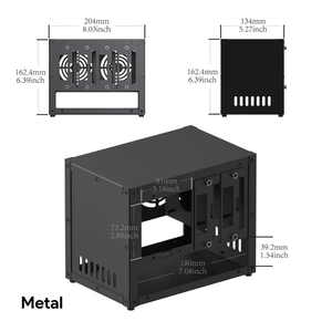 Custodia completa aggiornata per grappolo Pi lampone, compatibile con Pi 4B, 3B +/3B e altri modelli B, fino a 4 - Product Image 3