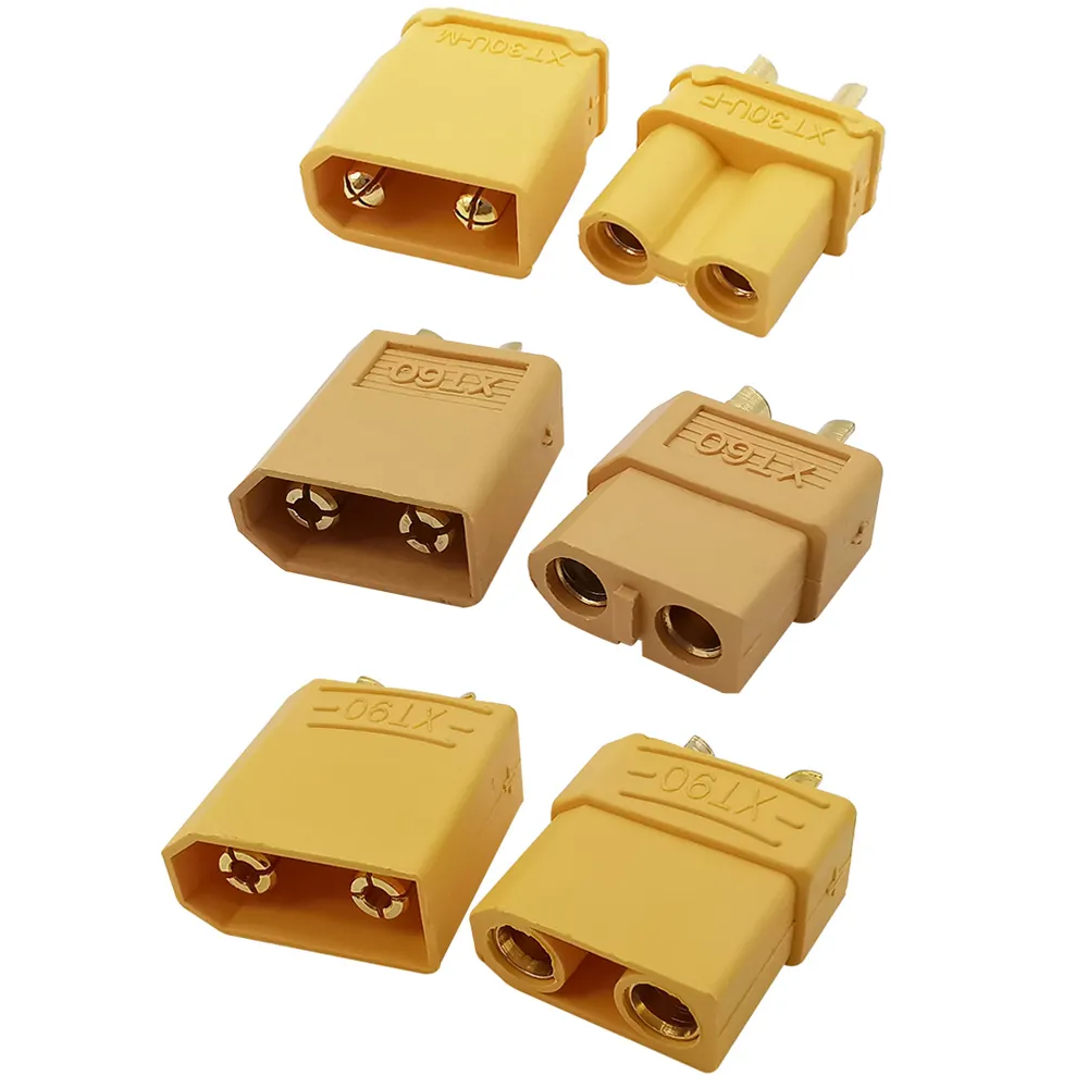 Xt60 Xt90 Xt30u Mannelijke Vrouwelijke Banaan Kogel Connector Plug Verguld Voor Rc Batterij Quadcopter XT-60 XT-90 XT-30U Connectoren