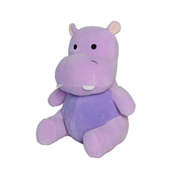 2922 10 polegadas roxo hippo pelúcia, animal de pelúcia, feito tecido macio, bonito, brinquedo, presente para meninos e meninas, brinquedo de hippo pelúcia