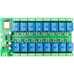 <strong>ESP8266</strong> <strong>WIFI</strong> 16 Channel <strong>Relay</strong> <strong>Module</strong> ESP-12F Development Board Power 16 Way <strong>Relay</strong> <strong>Module</strong> Supply <strong>Module</strong> 5V 12V 24V 10A - Product Image 2