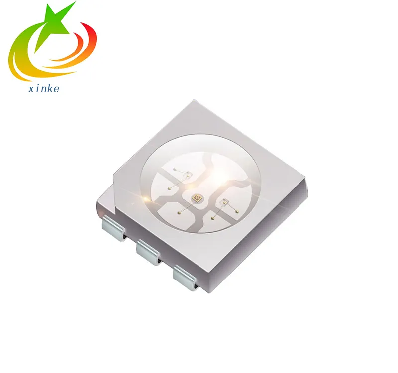 공장 가격 풀 컬러 Rgb Led 패널 Led 비즈 0.2W 0.5W 1.5W Smd Led 칩 5050 트라이 컬러 (레드 블루 그린)