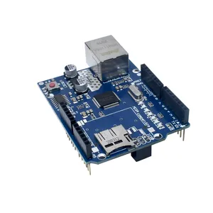 Kalkan Ethernet kalkanı W5100 R3 Mega 2560 1280 328 sadece W5100 geliştirme kurulu