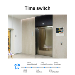 23.6 "ascensore LCD Digital Signage Network versione-schermo pubblicitario HD per contenuti dinamici - Product Image 6