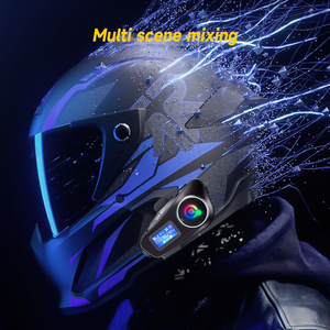 Schermo LCD moto citofono casco auricolare Bluetooth - Product Image 6