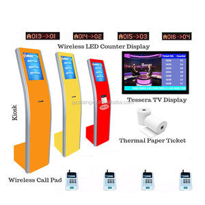 银行客服柜台排队管理Led显示令牌号等待系统 - Product Image 1