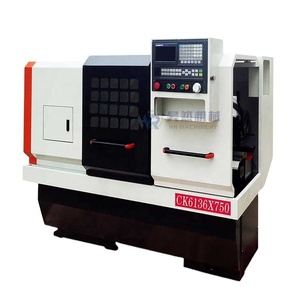 Siemens controlador CNC torno CK6136 Mini máquina automática de torno CNC - Product Image 4