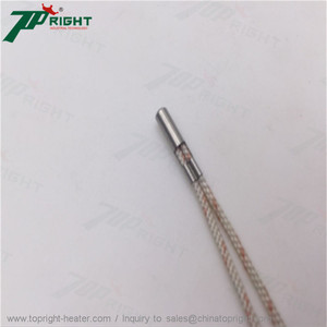 Dia.3x14mm 用于 <span class=keywords><strong>ultimaker</strong></span> UM2 3D 打印机的 Rtd pt100 温度传感器