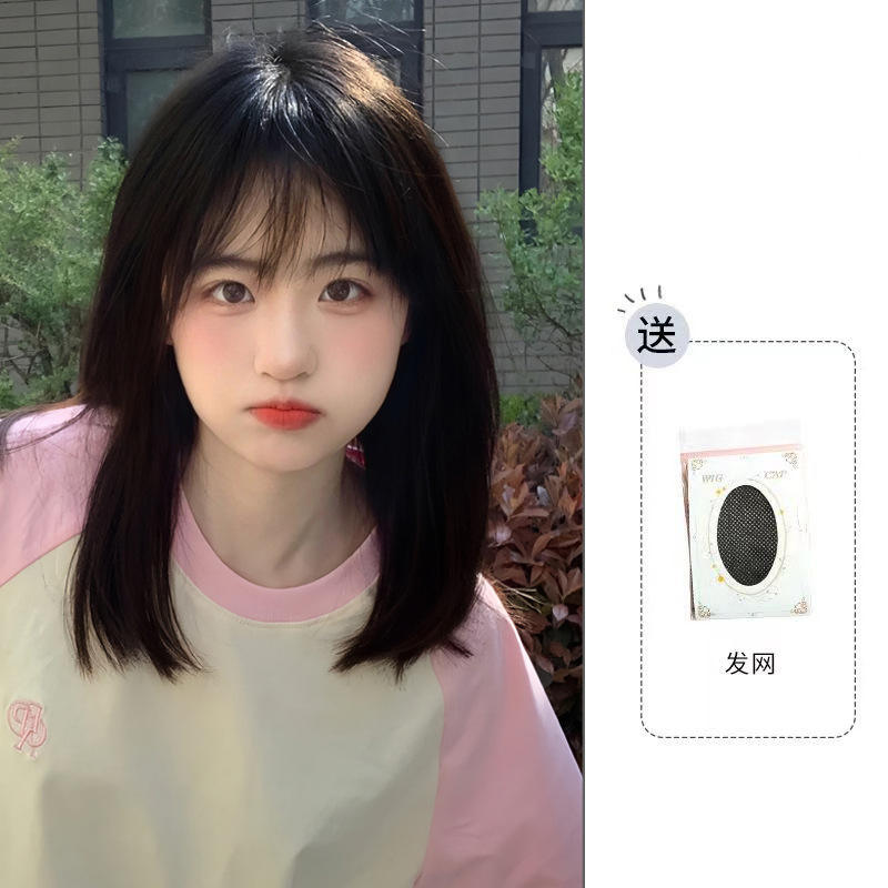 ตาข่ายคลุมผมสีดำ ขนาด 40 ซม.