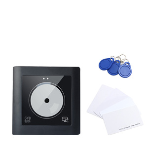 Interfaz USB Escáner de código de barras de código QR con RS232 RS485 UART 13,56 MHz Soporte de tarjeta IC Lector de tarjetas de control de acceso integrado
