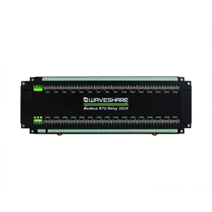 Módulo de relé Modbus RTU 32-Ch, interfaz RS485, con múltiples circuitos de protección de aislamiento