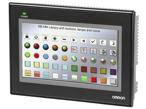 HMI Panel NB7W-TW00B for Industrial Automation TFT LCD Display