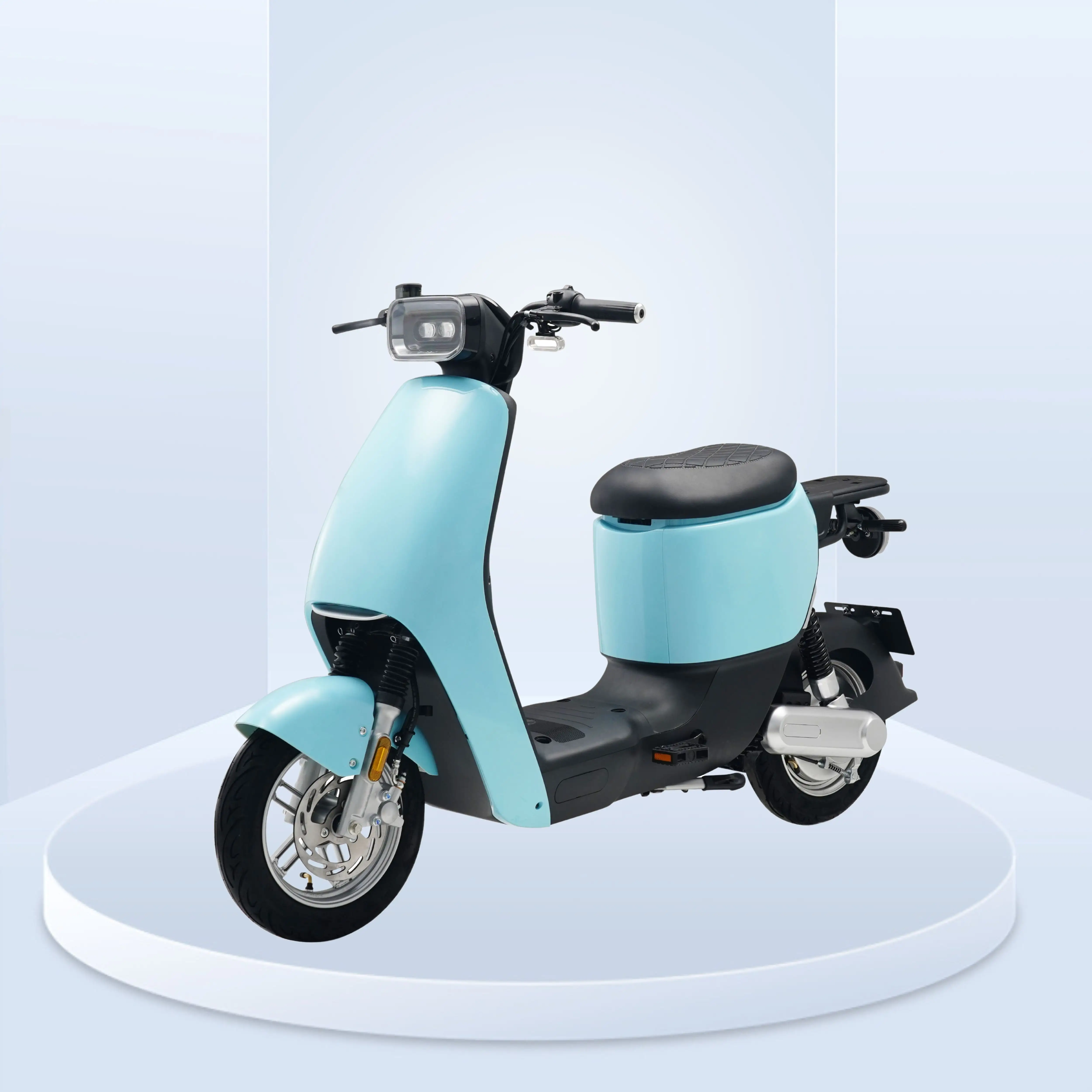 Yeni 48V 400w elektrikli motosiklet scooter e bisiklet pedallar sokak bisikleti motosiklet ile moped