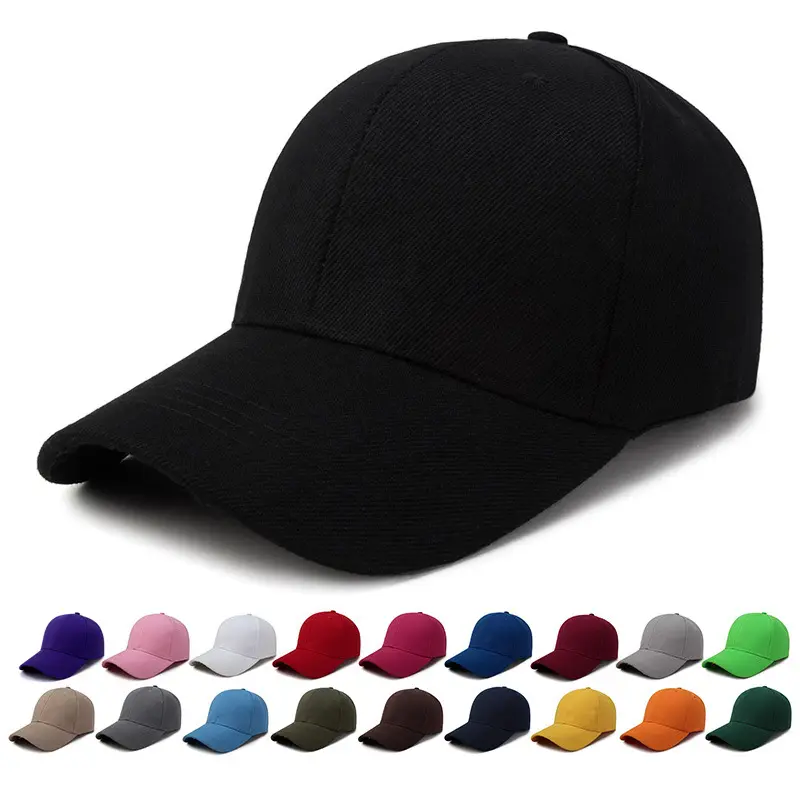 Broderie sport baseball casquettes de golf snapback chapeaux logo personnalisé hommes casquette de baseball casquette de camionneur personnalisée