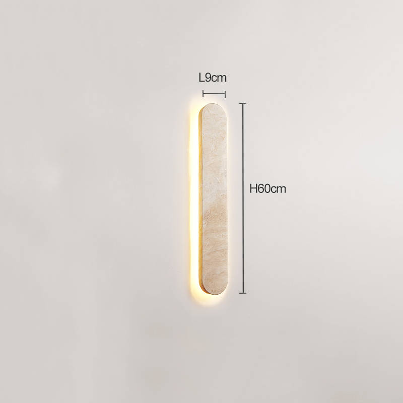 Travertin jaune/Moyen/LED 24W