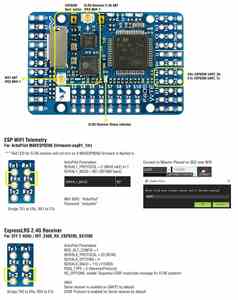 Matek MATEKSYS F405-WTE F405 STM32F405RET6 Контроллер полета встроенный OSD SD слот DPS310 для радиоуправляемых дронов F405-CTR обновленная версия - Product Image 5