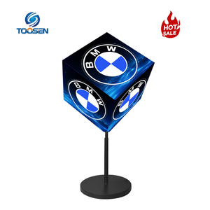Wide Viewing Angle Indoor and Outdoor Profiled <strong>LED</strong> Display P1.<strong>2</strong> P1.5 Small Pitch Wifi Control <strong>LED</strong> Cube Multi-Faceted Display - Product Image 2