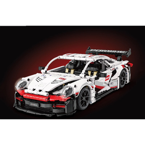 Por Sche 911 RSR Rc modello di auto sportiva tecnica da corsa blocchi di costruzione di Supercar per veicoli a velocità urbana