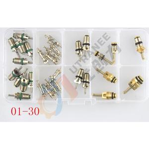 Yeni otomotiv klima HVAC vana parçaları donanım araçları kutulu 10-size vana çekirdek ve vana çekirdek çıkarıcı yükleyici aracı - Product Image 2