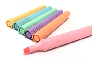 Rotulador marcador multicolor fluorescente pastel clásico no tóxico diseño personalizado - Product Image 3