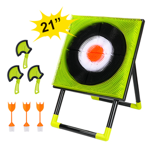 21 inç atma oyunu oyuncak seti yumuşak İpucu dart & balta atma oyunu ile kıl hedef dart tahtası dart makinesi parti oyunu - Product Image 1