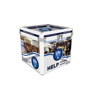 Tùy chỉnh bỏ phiếu lựa chọn nhôm Acrylic trường hợp UV in Tặng hộp - Product Image 1