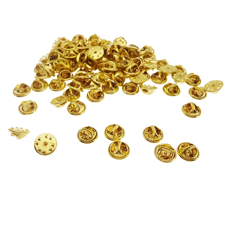 Gold Butterfly Clutch Tie Tacks Pin Back Metall verriegelung für Craft Making