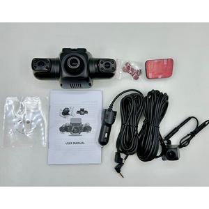 3CH 1080p Allwinner V533 Dash Cam 3 canales 1080p Wifi GPS vehículo DVR lente Dual luz infrarroja visión nocturna 2 lentes 170 grados - Product Image 6