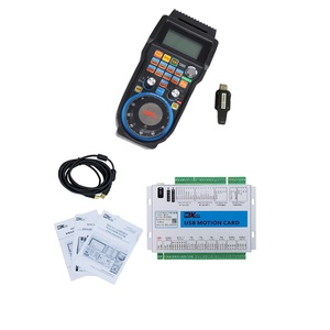 <strong>CNC</strong> Wood <strong>Router</strong> Mach3 <strong>Cnc</strong> <strong>Controller</strong> <strong>Kit</strong> 4 Axis Motion <strong>Controller</strong> Card + Remote Control MPG Wireless Handwheel WHB04B-4&amp;MK4-V - Product Image 3