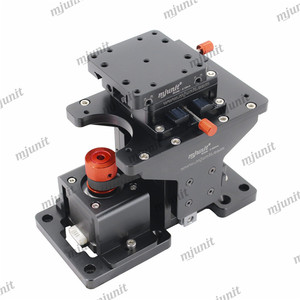 mjunit精密电动升降直线台xyz手动迷你滑台实验室z轴升降位移台 - Product Image 3