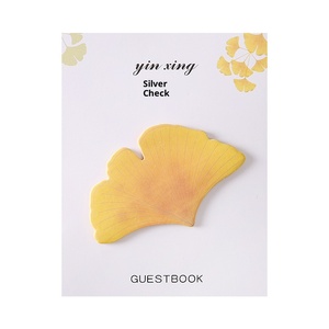 Phim hoạt hình dễ thương nhỏ tươi cầm tay tearable Lưu ý giấy ghi chú dán ghi chú Meow tai tự dính hình lá - Product Image 5