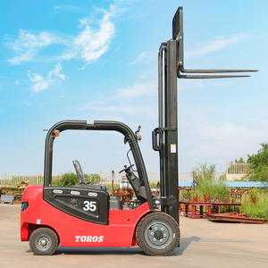 Carrello elevatore elettrico portatile di alta qualità da 2.5 tonnellate Stacker piccolo carico e scarico carrello elevatore elettrico a mano carrello elevatore - Product Image 2