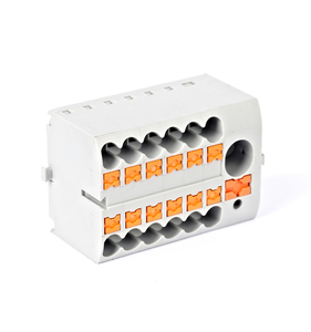 Electrical Quick Contact PT <strong>Fix</strong> 12-Way Compact <strong>Terminal</strong> <strong>Blocks</strong> Power Distribution <strong>Block</strong> - Product Image 2