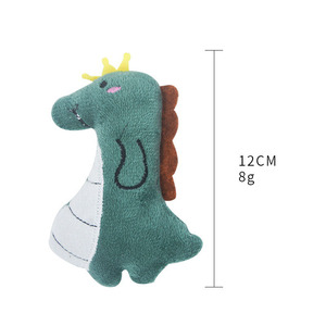 Kitty anillo interactivo papel Catnip juguete de peluche Animal de dibujos animados Catnip gatos juguete Animal de peluche gato de peluche - Product Image 3