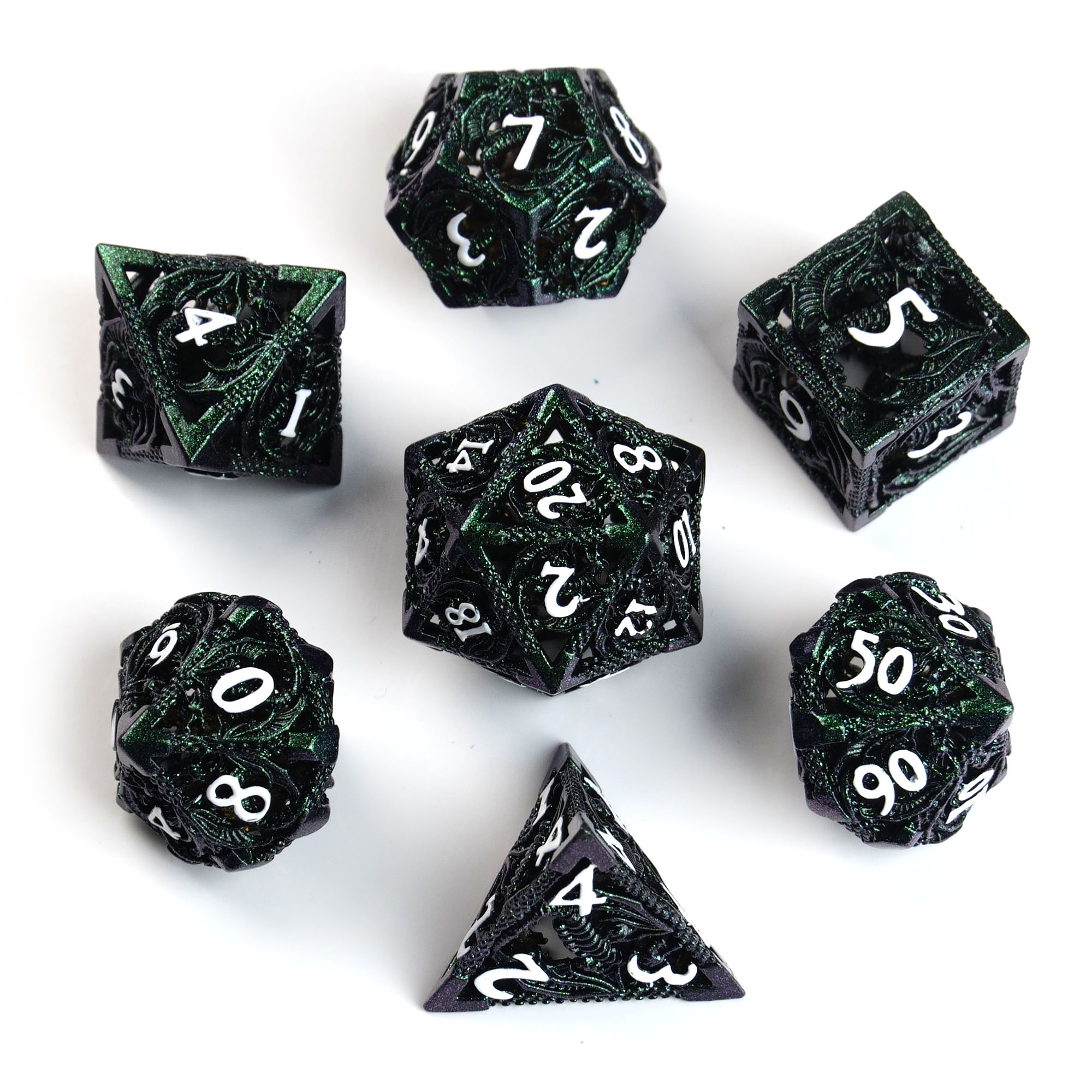 Green /white numbers