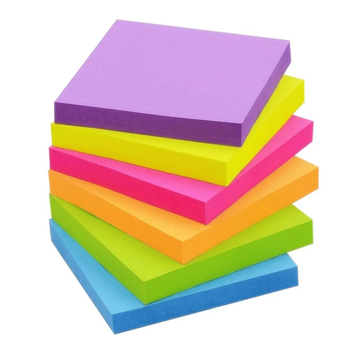 Factory Eco Friendly Student Teacher Program Index Label Self-Adhesive Custom Die Cut Sticky Notes