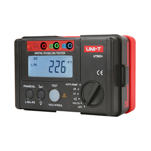 UNIT UT582 + Digital RCD Tester UNIT probador de circuito probador de interruptor de protección contra fugas - Product Image 2