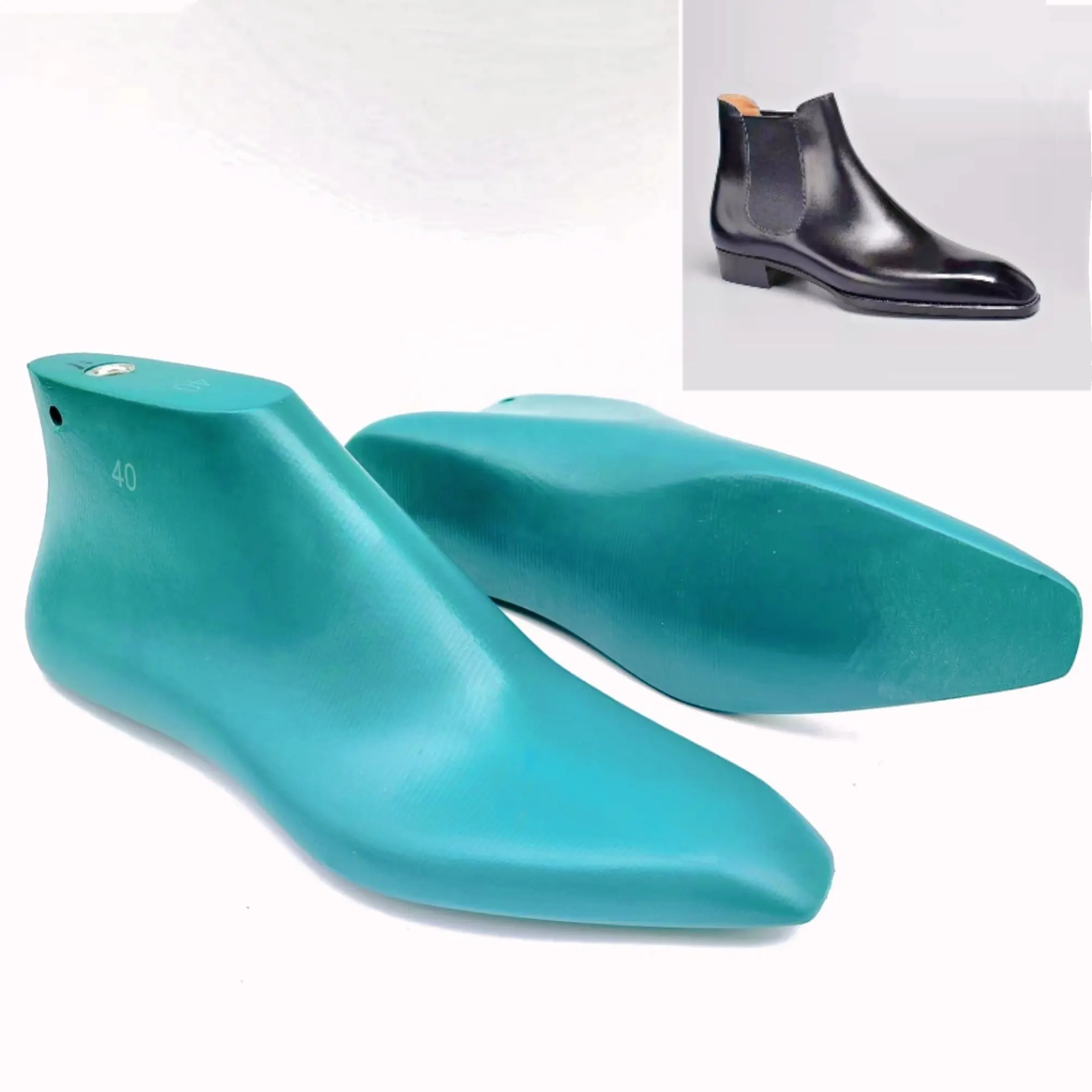 Botas de plástico italiano goodyear para hombre, calzado que dura