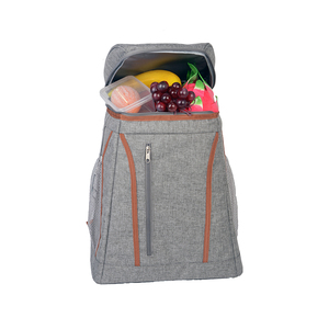 600D Polyester <strong>Cooler</strong> Backpack <strong>18</strong> <strong>Can</strong> <strong>Cooler</strong> Backpack Insulated Soft Bag Large Capacity <strong>Cooler</strong> with Adjustable Shoulder Strap - Product Image 4
