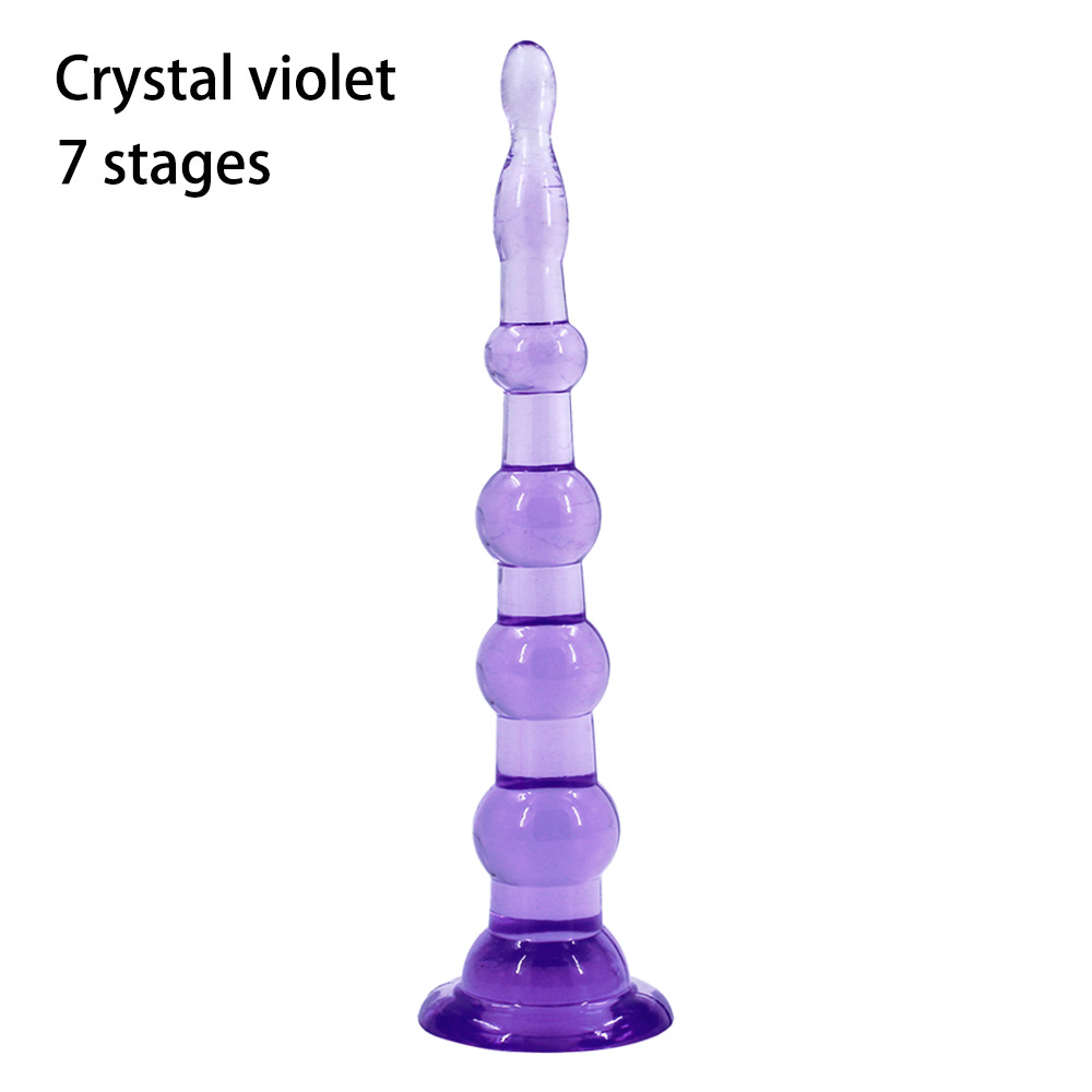 Cristal violet à sept perles