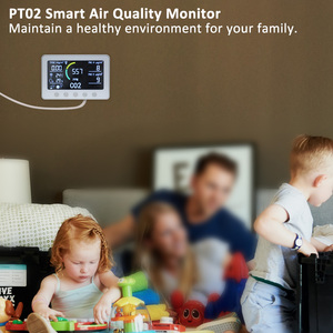 Smart IAQ Monitor &amp; IoT <strong>Controller</strong> PM2.5 TVOC CO2 Dust Particle Counter <strong>Multi</strong> Gas Detector RS485 <strong>Output</strong> &amp; Modbus Relay - Product Image 2