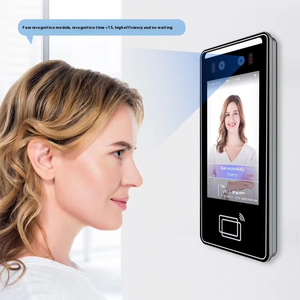 8 Zoll wasserdichte Lebendigkeit erkennung Biometrische Zugangs kontrolle Android System Gesichts erkennungs terminal - Product Image 6