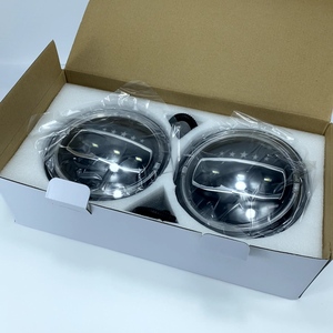 ไฟหน้ารถยนต์ LED ทรงกลม5.75 7 9นิ้ว,ไฟหน้าลำแสงสูงต่ำสำหรับรถยนต์ H4 H13ไฟ Led สำหรับ Jeeps Wrangler JK JL ระบบไฟอัตโนมัติ - Product Image 6