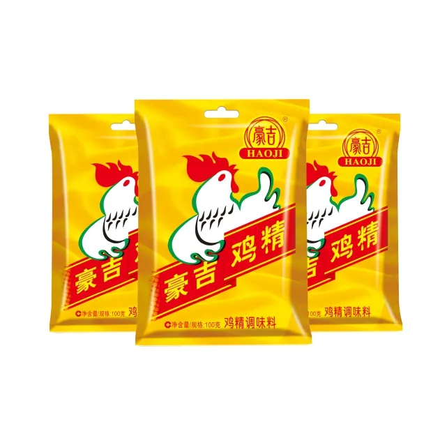 Haoji Fabricant chinois essence de poulet séché Granulé saveur de poulet assaisonnement alimentaire