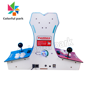 Mini máquina de combate eléctrica para 2 jugadores que funciona con monedas, máquina de arcade de videojuegos callejeros - Product Image 5