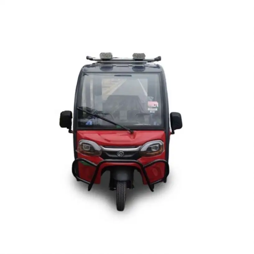 Safe 1000W Electrically Operated Tricycle For People Cargo Auto Rickshaw