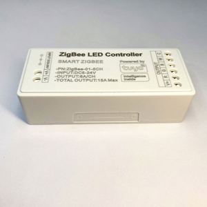 Controlador RGBCCT Tuya Zigbee 15A 5-24V Smart Life 12V 180W Alexa 5CH RGBWC RGBCW Temperatura de color RGB + Controlador de tira LED CCT - Product Image 3