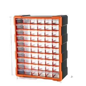 Đa-lưới phần cứng bộ phận bin nhựa hình chữ nhật lưu trữ hộp công cụ với vít phụ kiện PP văn phòng tổ chức - Product Image 6