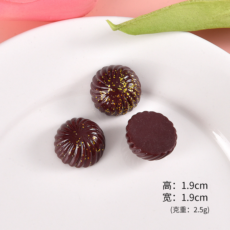 Non.2 Vagues d'Or au Chocolat Noir