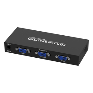 250MHz <strong>2</strong> Ports <strong>VGA</strong> <strong>Splitter</strong> for <strong>1</strong> Computer <strong>2</strong> Display <strong>1</strong> <strong>Input</strong> <strong>2</strong> <strong>Output</strong> <strong>VGA</strong> <strong>Splitter</strong> 1x2 Max 1920x1440 - Product Image 1