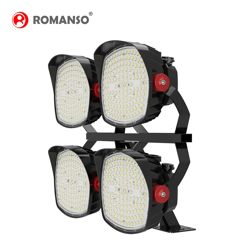 ROMANSO LED Sport leuchte 10KV Überspannung schutz 1200W ETL 500 Watt LED Flutlicht